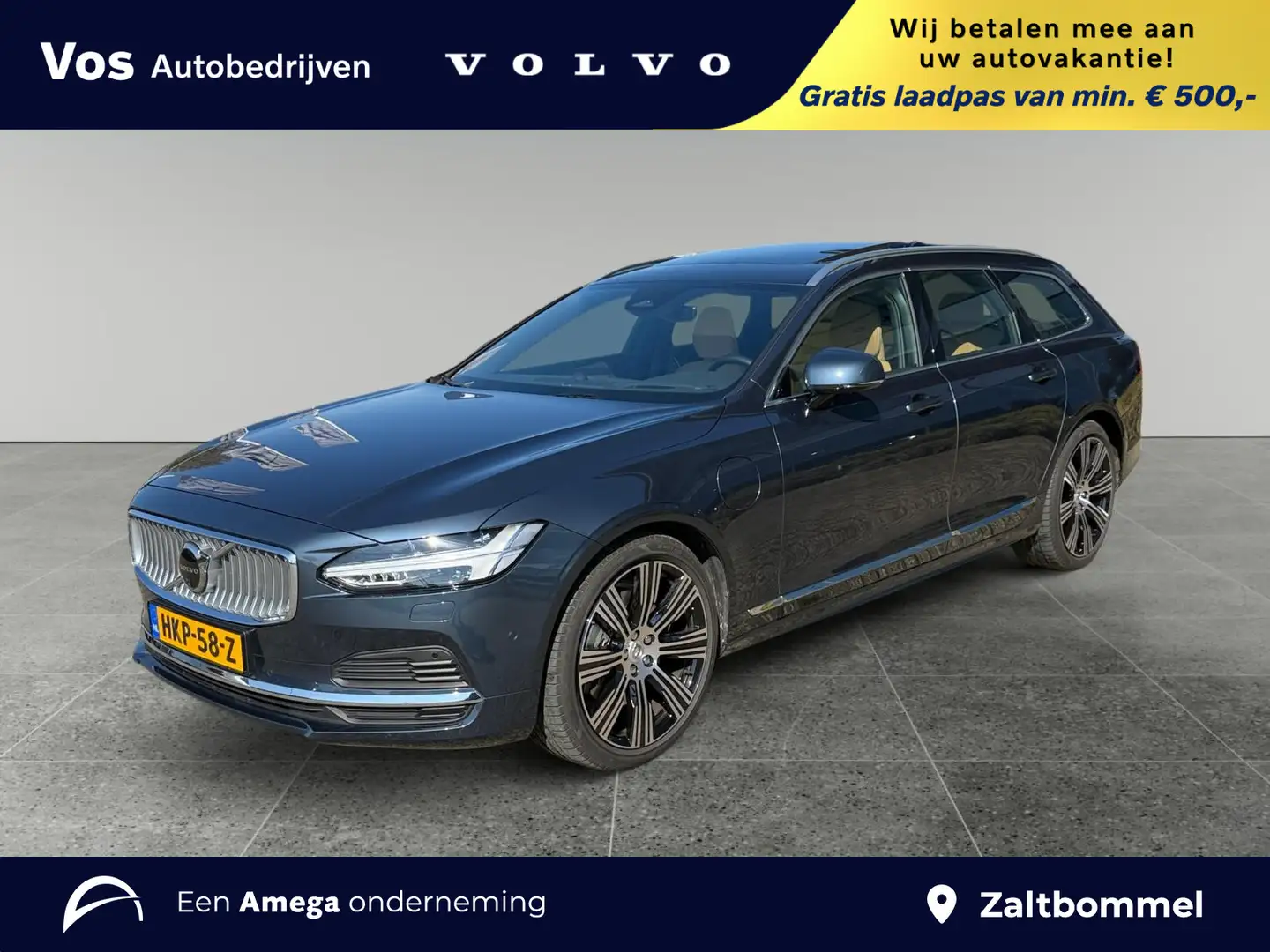 Volvo V90 2.0 T6 Plug-in hybrid AWD Ultra Bright | Luchtveri Blau - 1