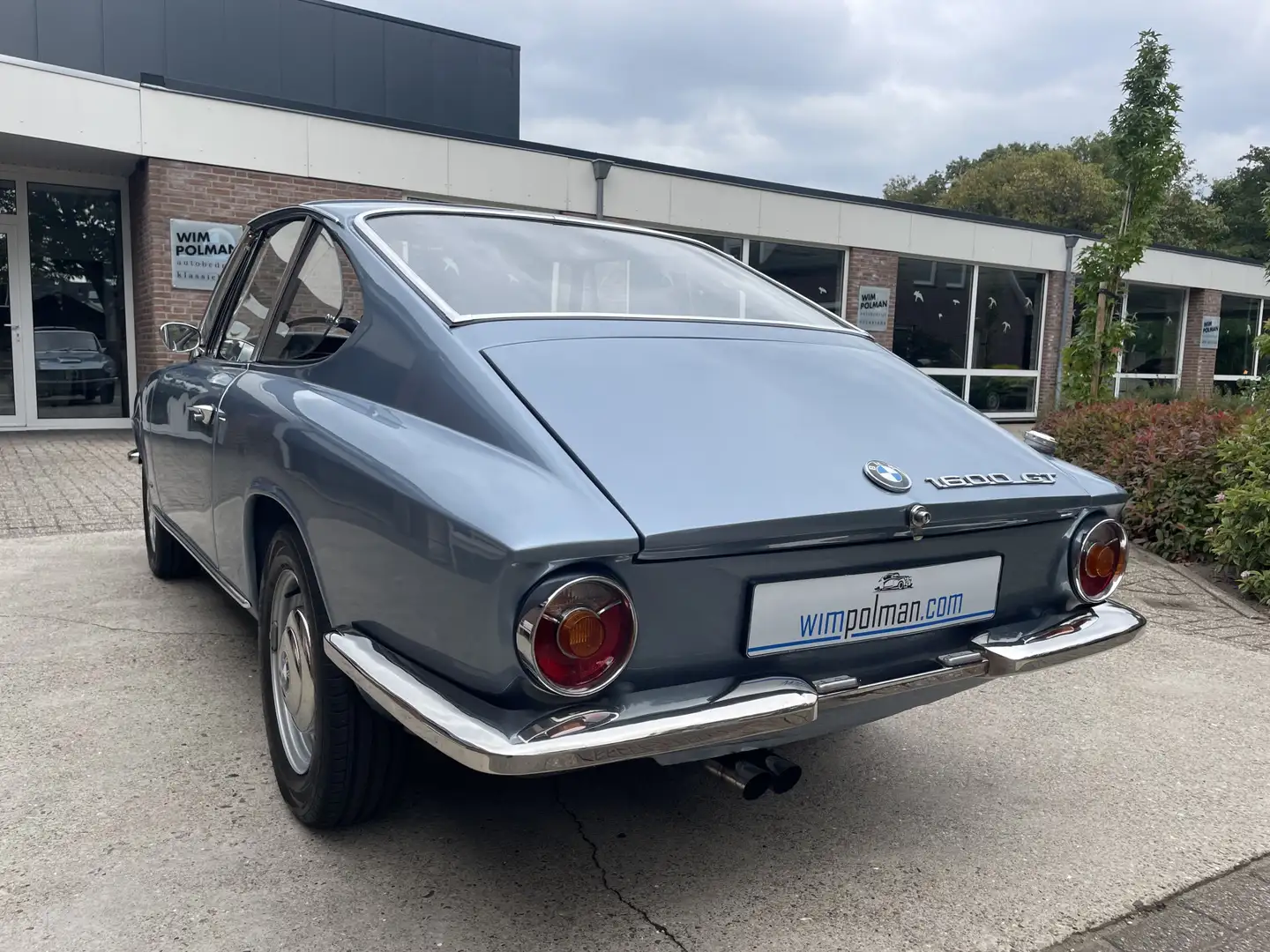 BMW Coupe 1600 GT Bleu - 2
