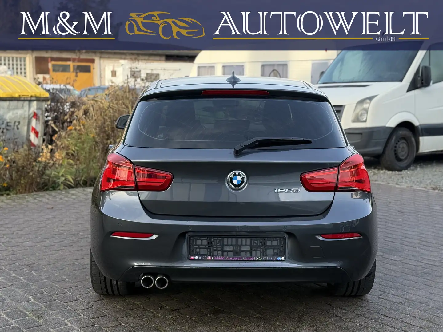 BMW 120 | 190PS | LED | 8fach Alu | TÜV 12/26 Grau - 2