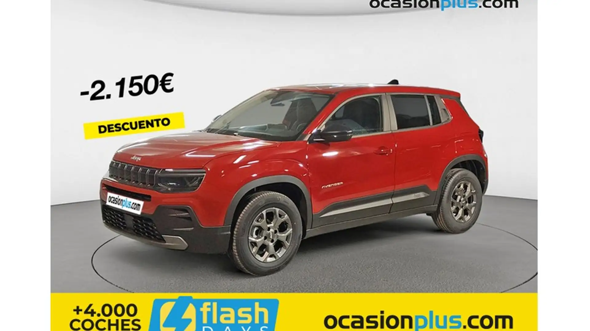 Jeep Avenger 1.2 Longitude 100 Rojo - 1