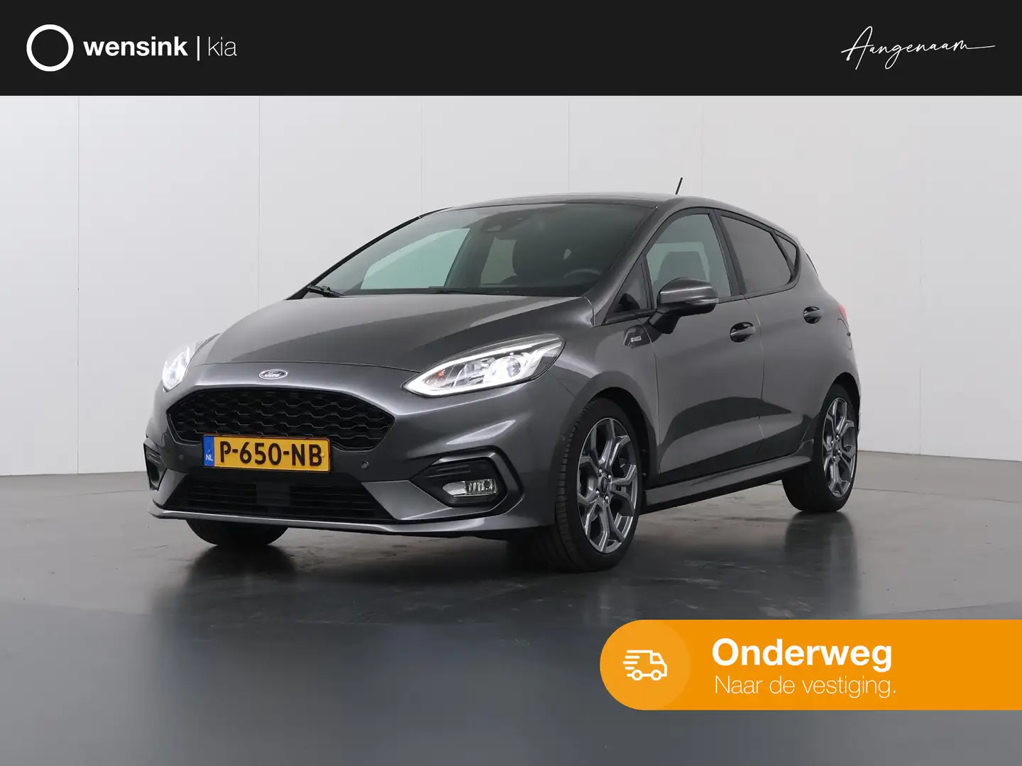 Ford Fiesta 1.0 EcoBoost ST-Line | Panoramadak | Winterpakket Grijs - 1