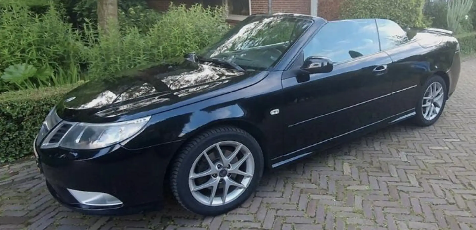 Saab 9-3 1.9 TiD Vector Zwart - 1