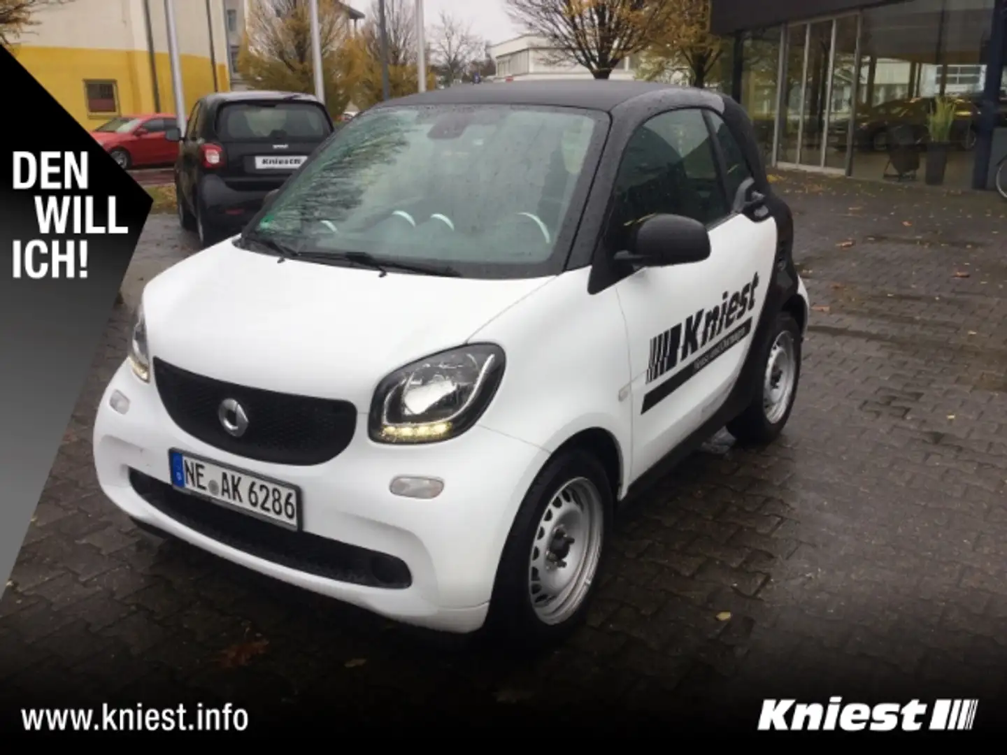 smart forTwo coupe+Cool & Audio, Klimaautom.+Bluetooth White - 1