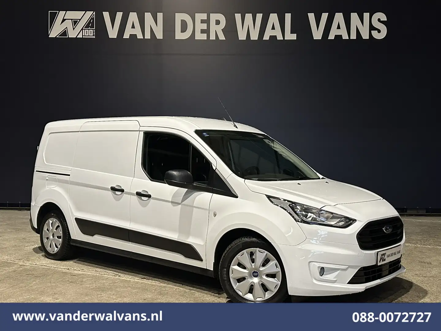 Ford Transit Connect 1.5 EcoBlue 100pk L2H1 Euro6 Airco | Navigatie | C Blanc - 1