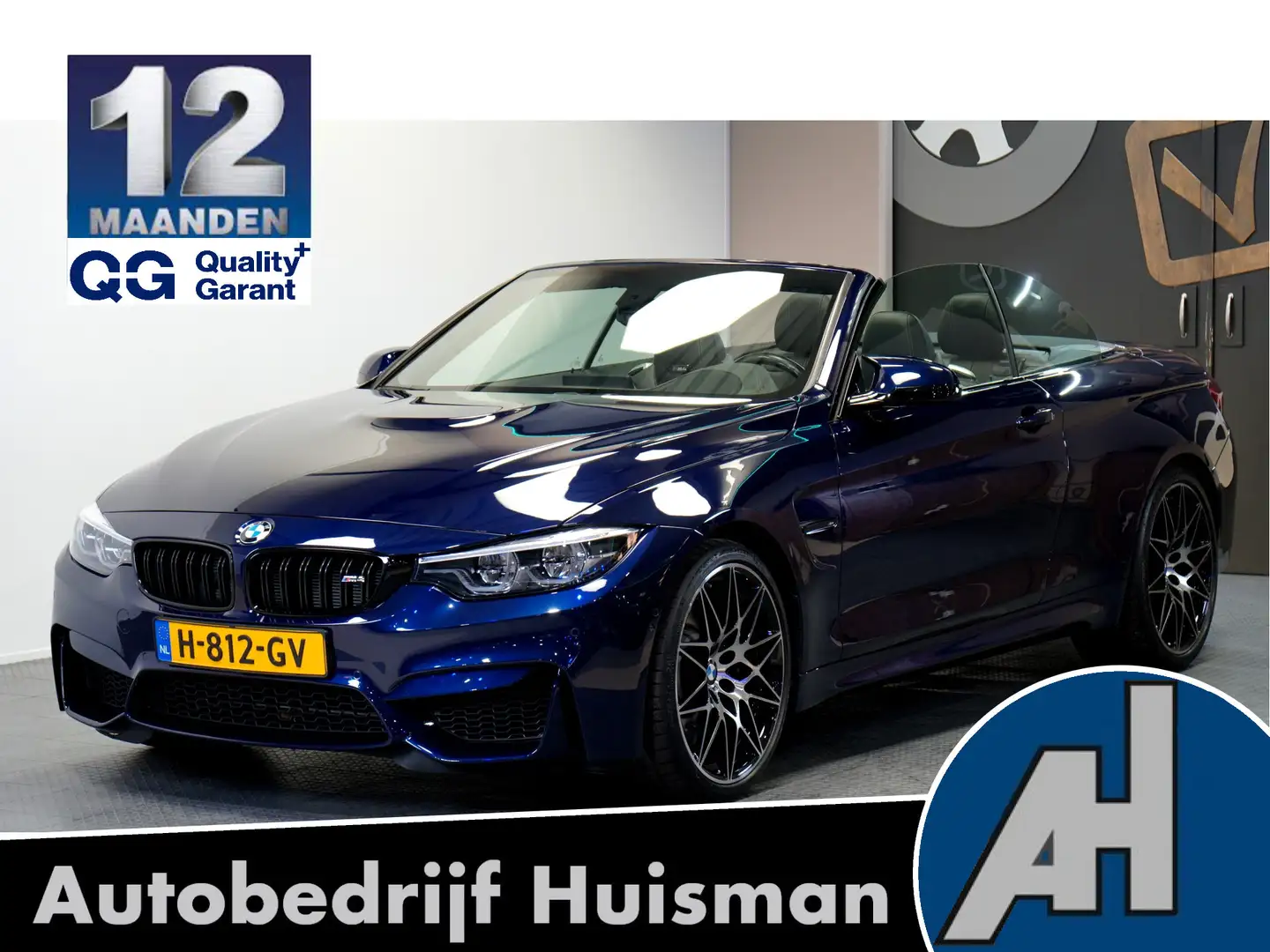 BMW M4 4-serie Cabrio Competition 353kW/480pk DCT7 NL-AUT Azul - 1