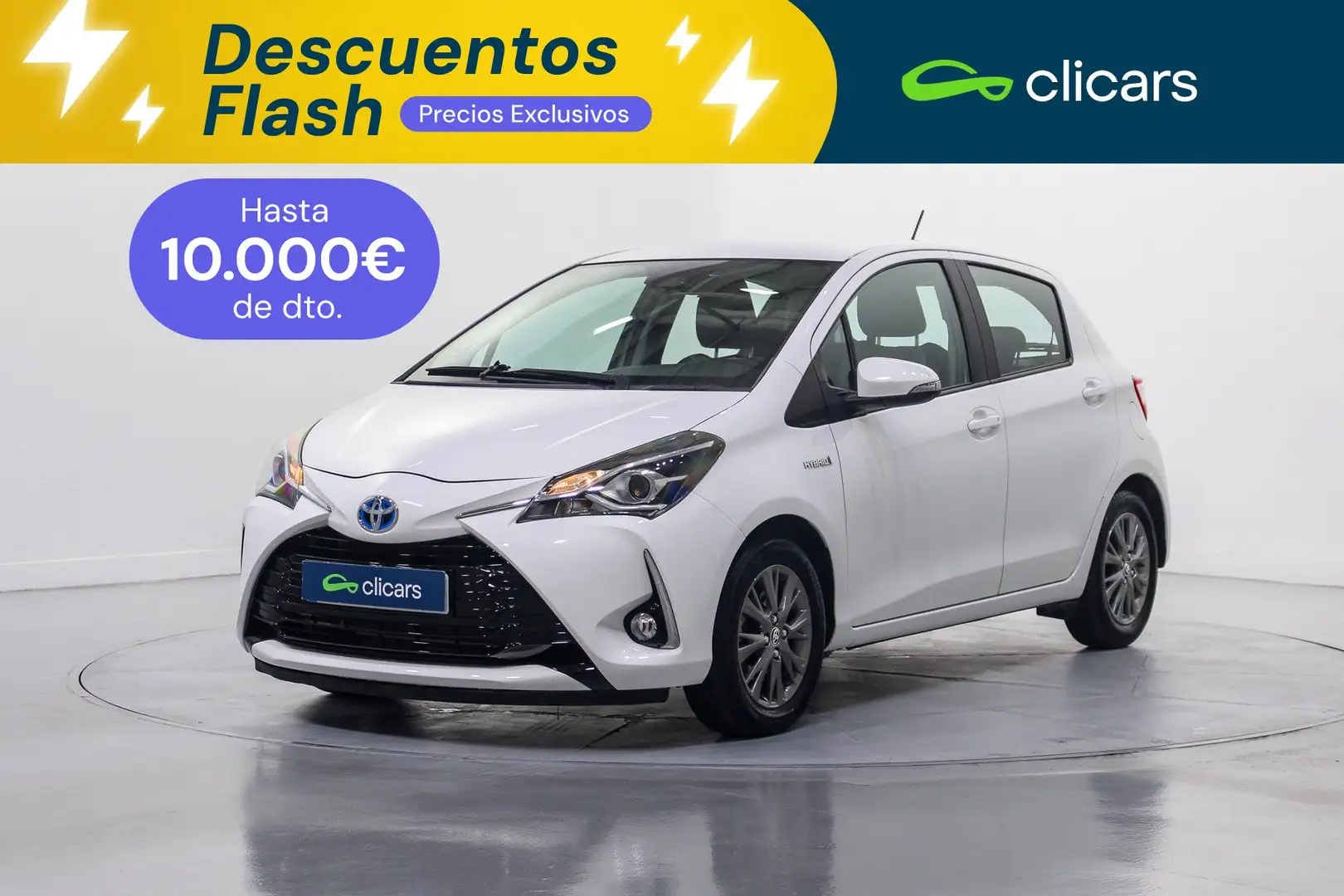 Toyota Yaris 100H 1.5 Active Blanco - 1