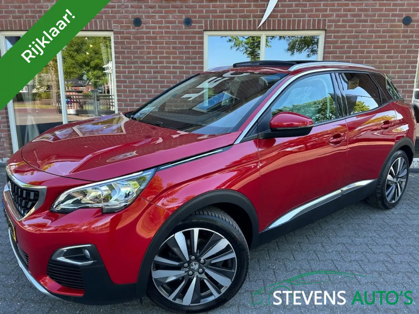 Peugeot 3008 1.2 PureTech BL Prem SCHUIF.KANTELDAK / PANODAK / Rosso - 1