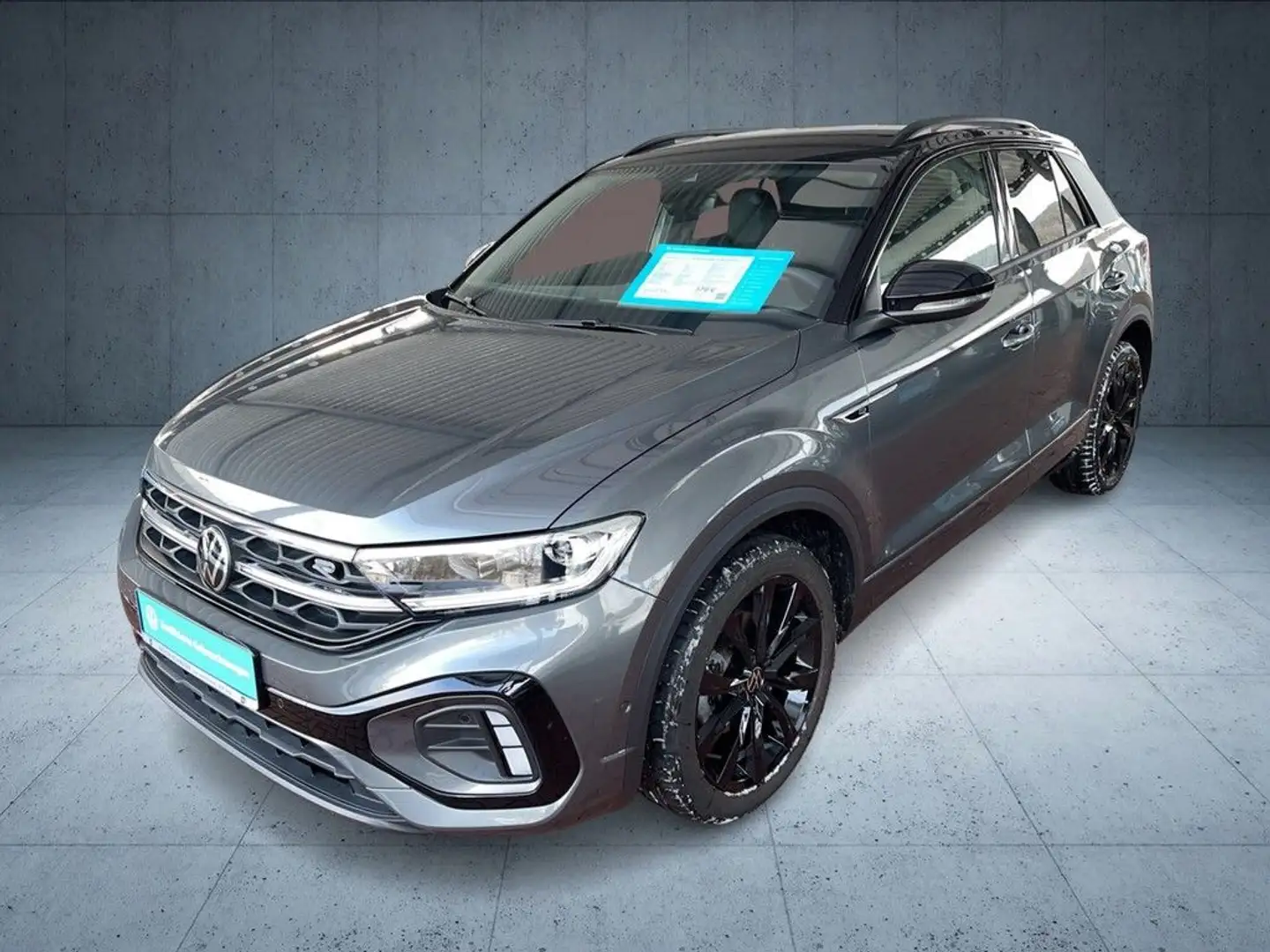 Volkswagen T-Roc 1.5 TSI DSG R-line Black St. Navi beats AC Grau - 2