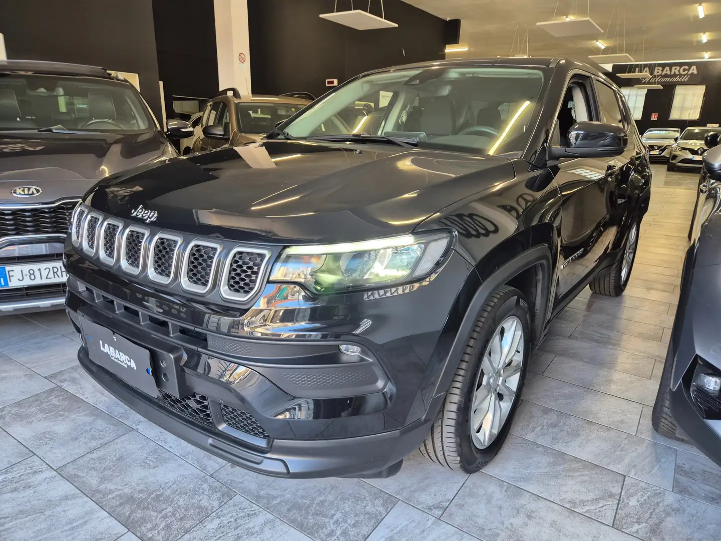 Jeep Compass Compass II 1.3 turbo t4 Longitude 2wd 130cv Schwarz - 2