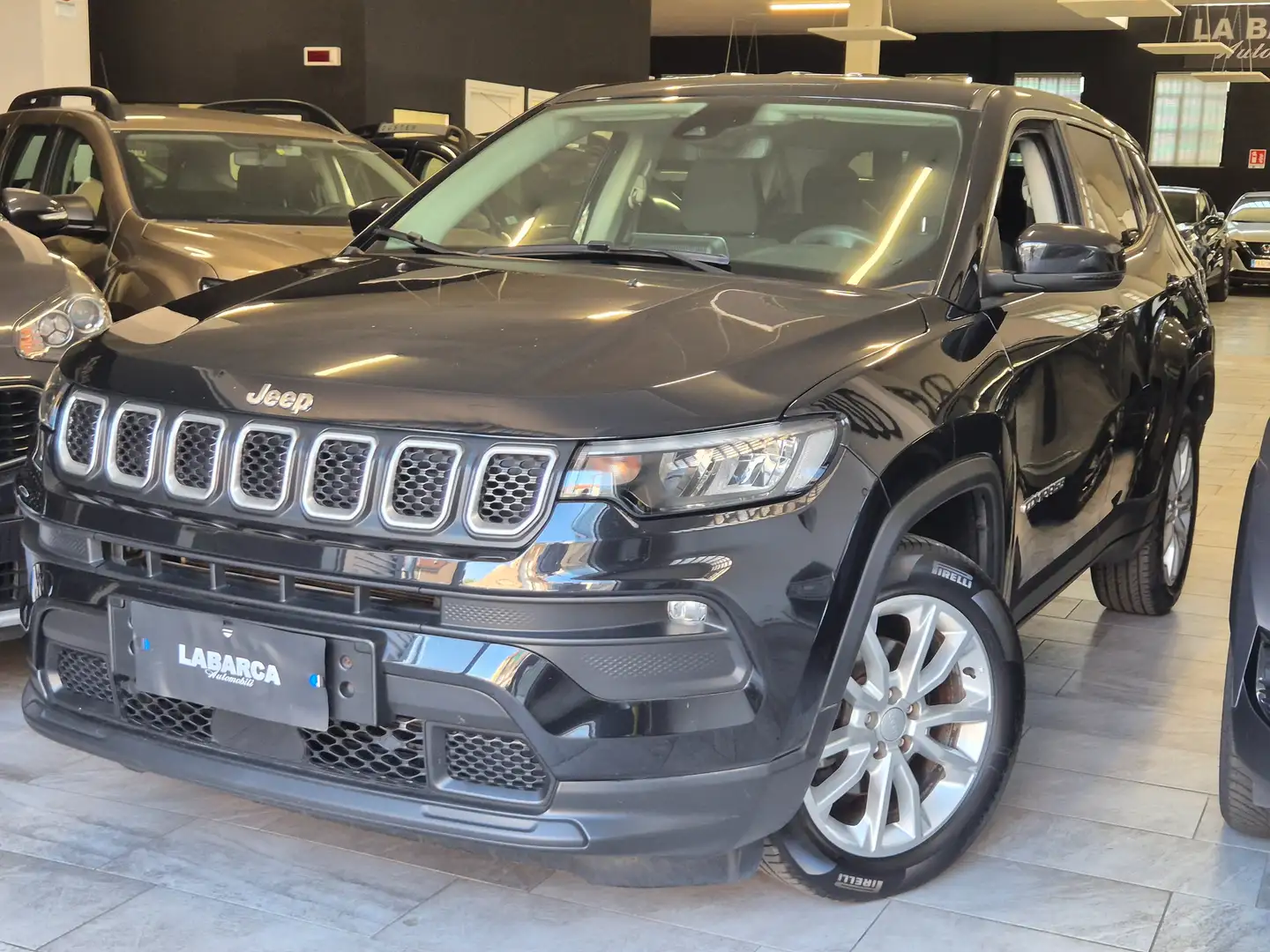 Jeep Compass Compass II 1.3 turbo t4 Longitude 2wd 130cv Schwarz - 1
