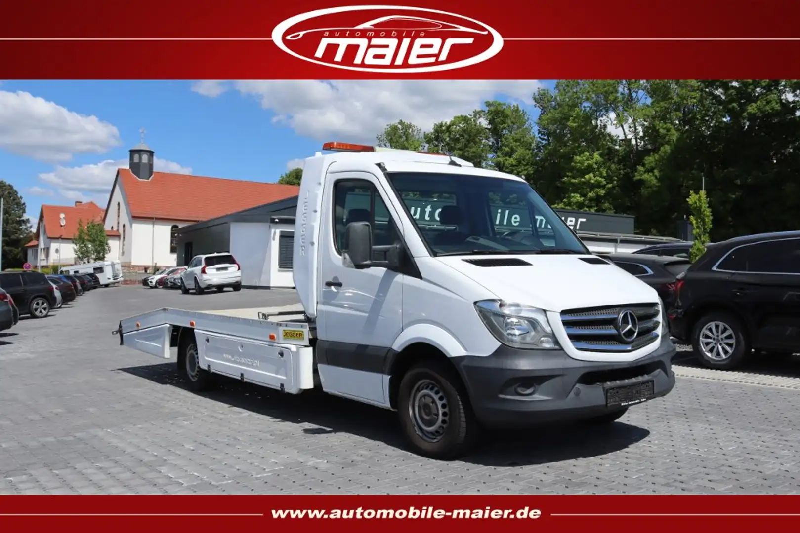 Mercedes-Benz Sprinter 316 CDI Abschlepper-Seilwinde-AHK-KAM- Blanc - 1