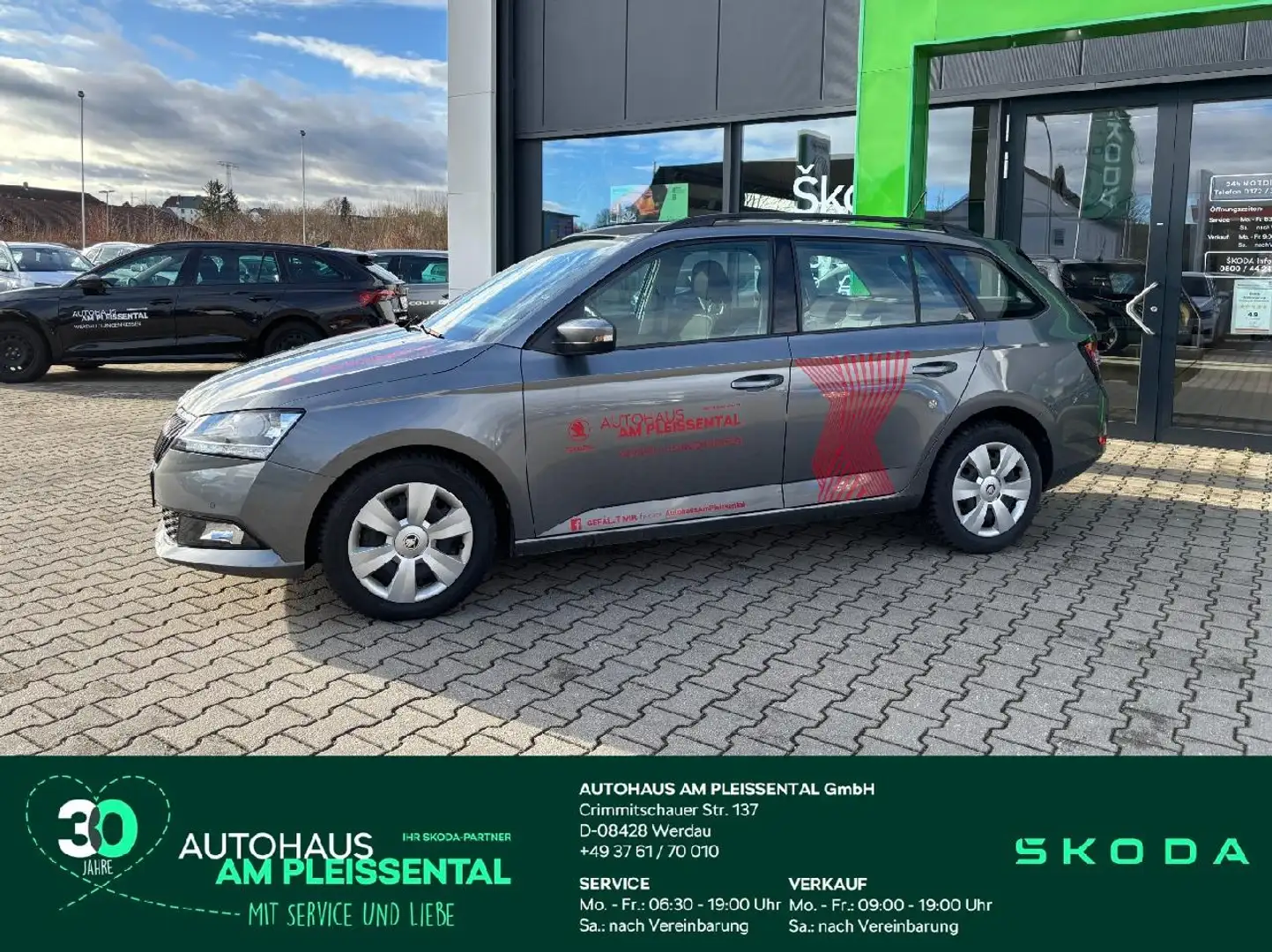 Skoda Fabia Fabia KB 1.0 TSI Ambition DSG *SZHG*LED* Klimaaut. Grau - 1