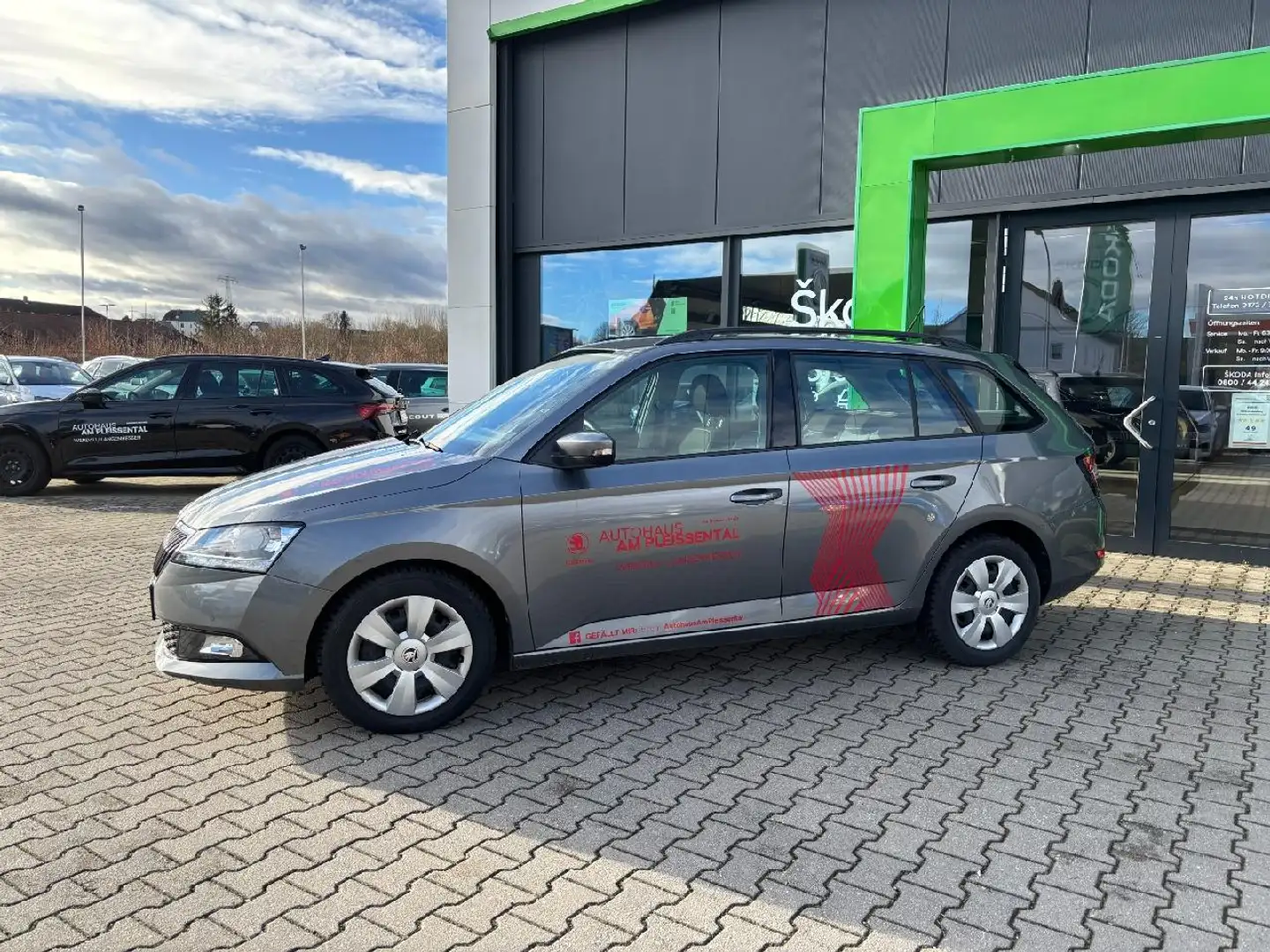 Skoda Fabia Fabia KB 1.0 TSI Ambition DSG *SZHG*LED* Klimaaut. Grau - 2