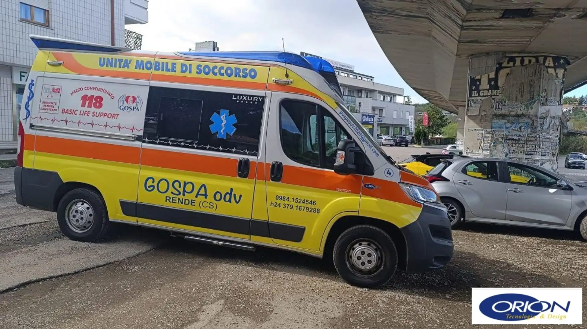 Fiat DUCATO AMBULANZA (GOS) C.V Bianco - 2