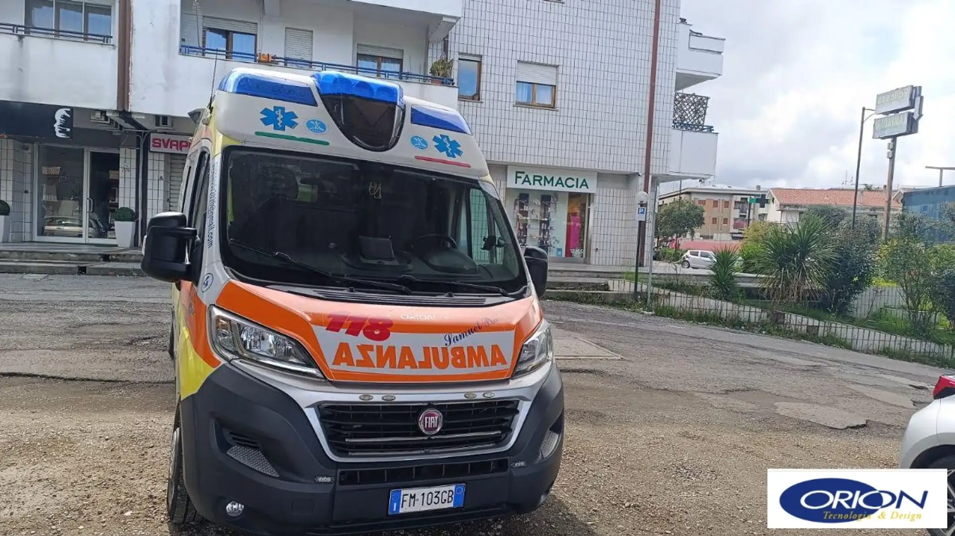 Fiat DUCATO AMBULANZA (GOS) C.V Bianco - 1