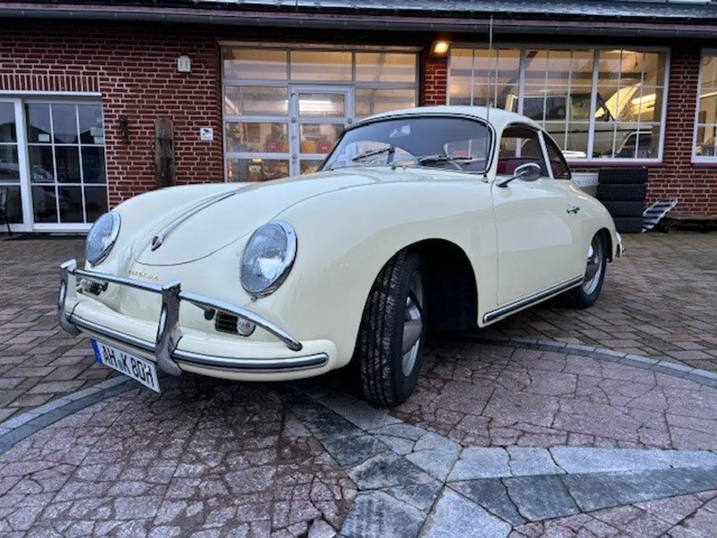 Porsche 356 A T2 1600  + WGA Zustand 1 + Schiebedach + Reuter Béžová - 2