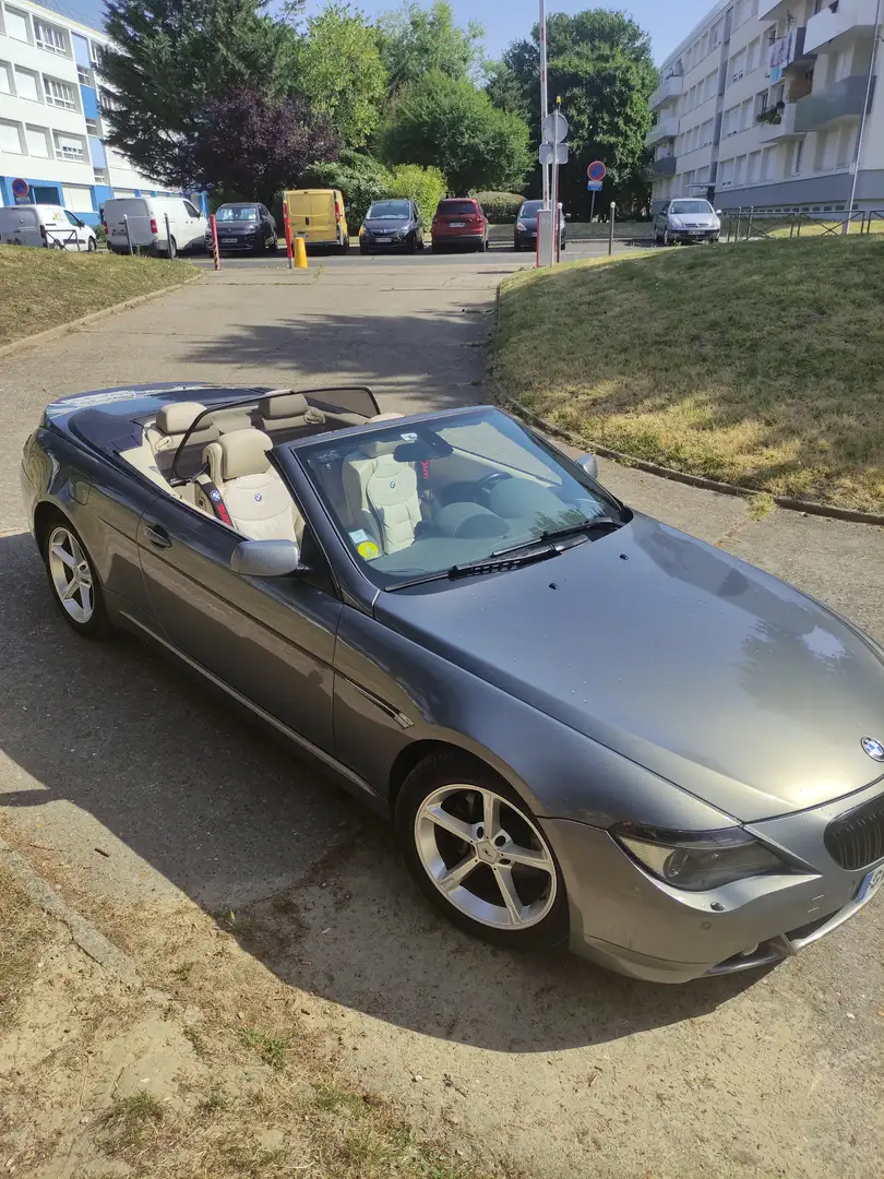 BMW 630 630Ci Cab Pack Luxe A Gris - 2