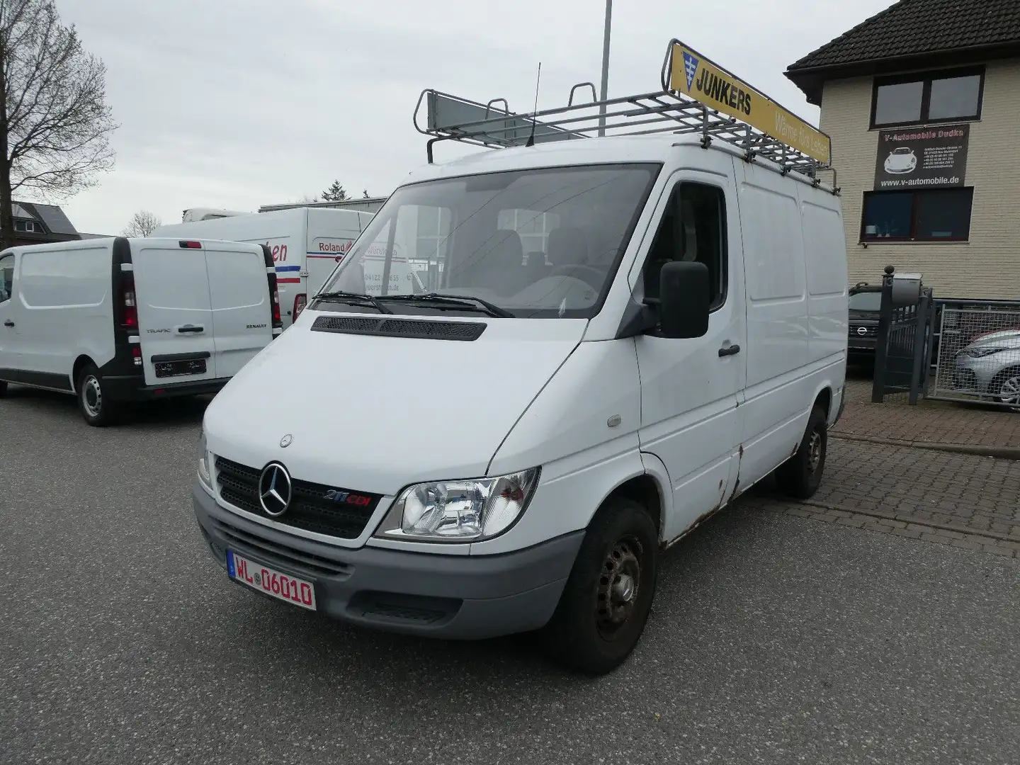 Mercedes-Benz Sprinter Kasten 211 CDI  Nur  116.346 KM Bílá - 1