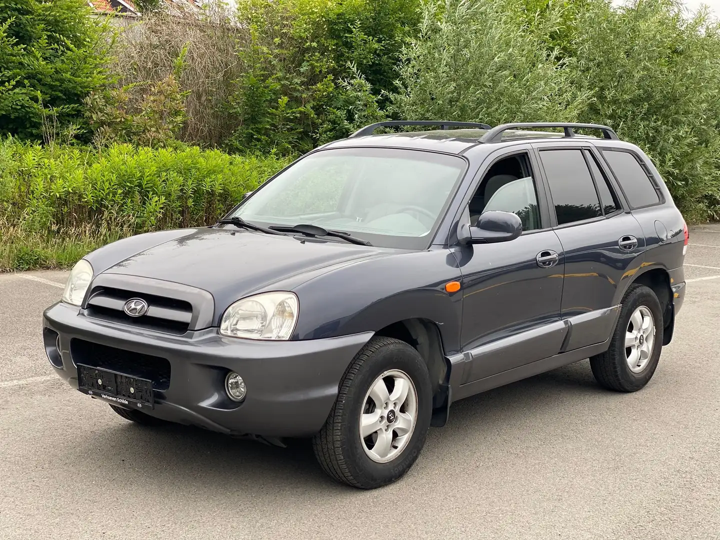 Hyundai SANTA FE 2.2 Turbo CRDi 16v VGT 4WD Comf. DPF EU4 Bleu - 1