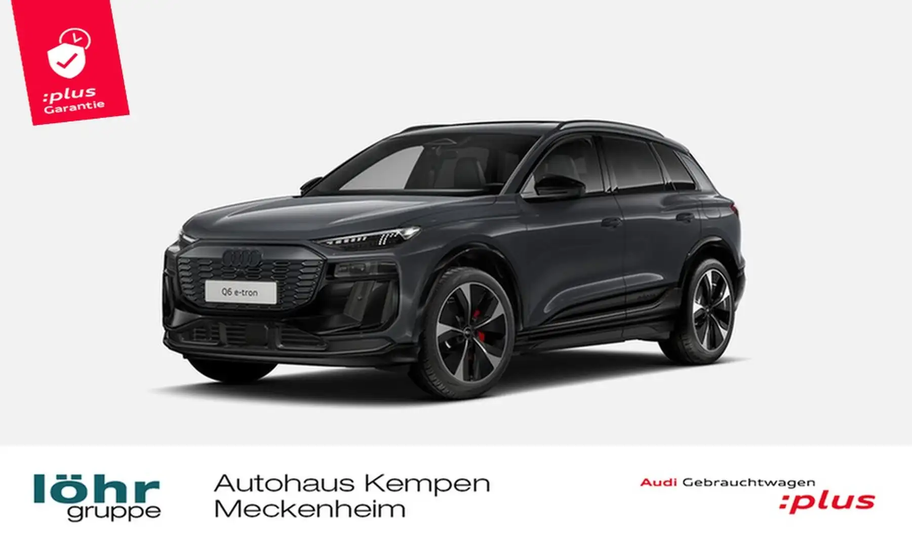 Audi Q6 e-tron Q S Line 21"|Pano|HuD|Matrix|Navi Gris - 1