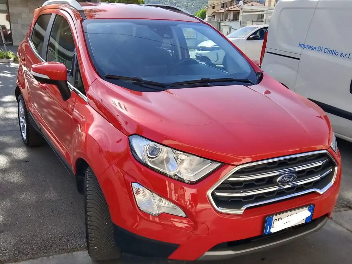 Ford EcoSport EcoSport 2018 1.0 ecoboost Titanium s Rosso - 1