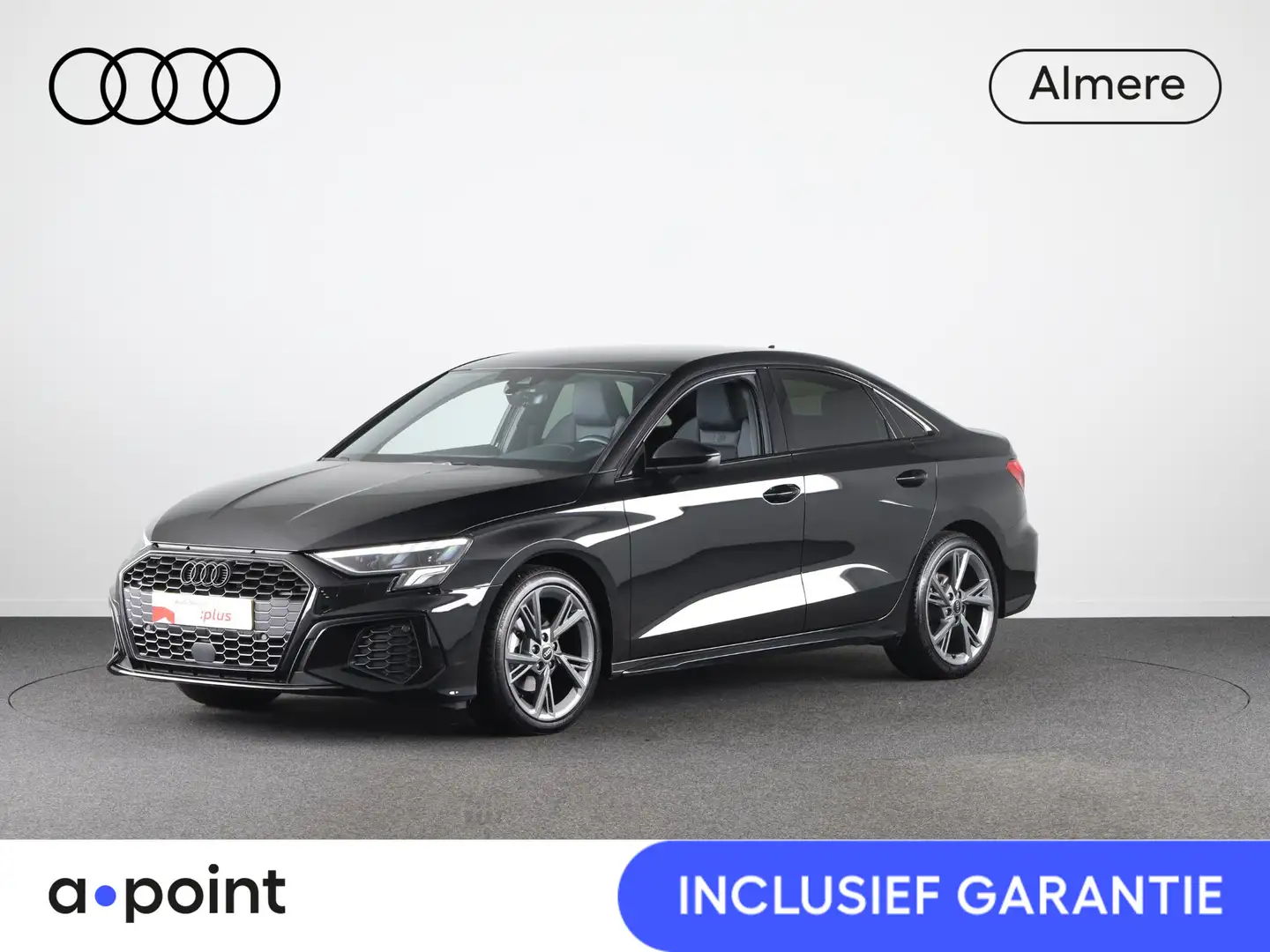 Audi A3 Limousine 30 TFSI S edition Private lease vanaf €6 Zwart - 1