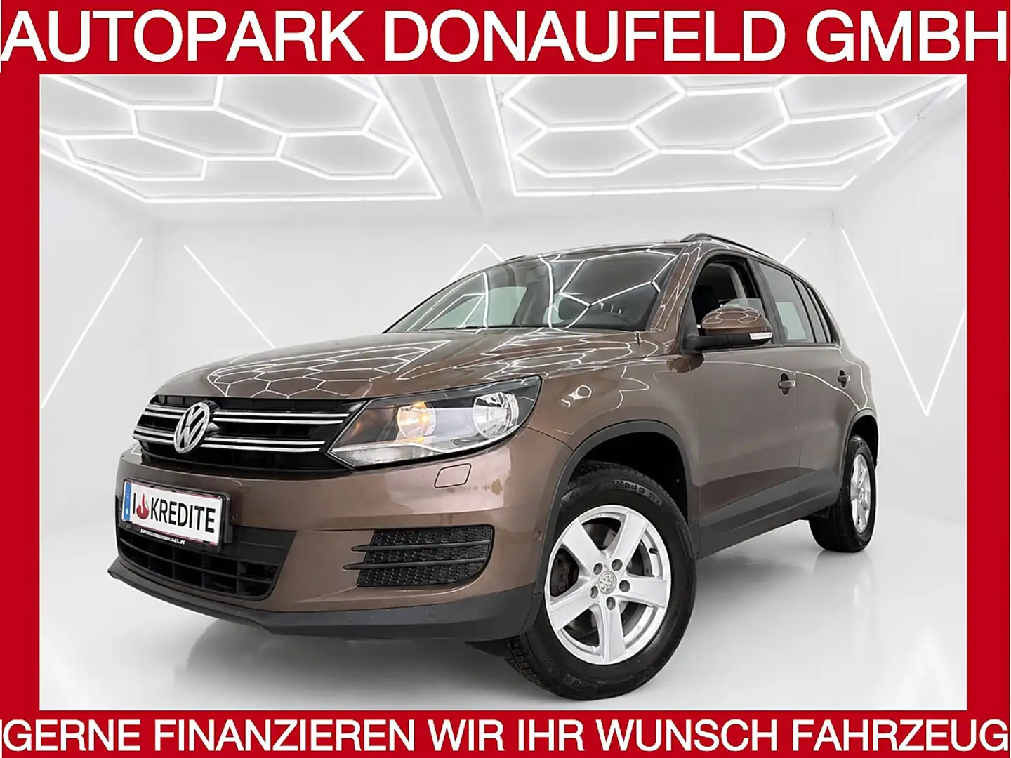 Volkswagen Tiguan 1,4 TSI Sport&Style BMT /1-BESITZ/SEHR GEPFLEGT- Braun - 1