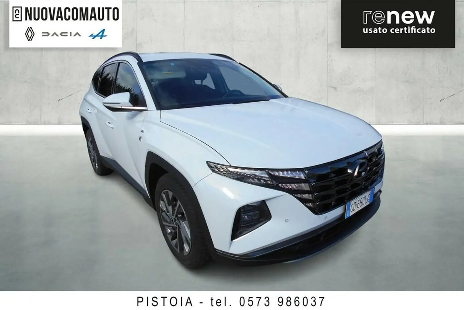 Hyundai TUCSON 1.6 t-gdi Xline Drive Assist Pack 48V 2wd imt Bianco - 2