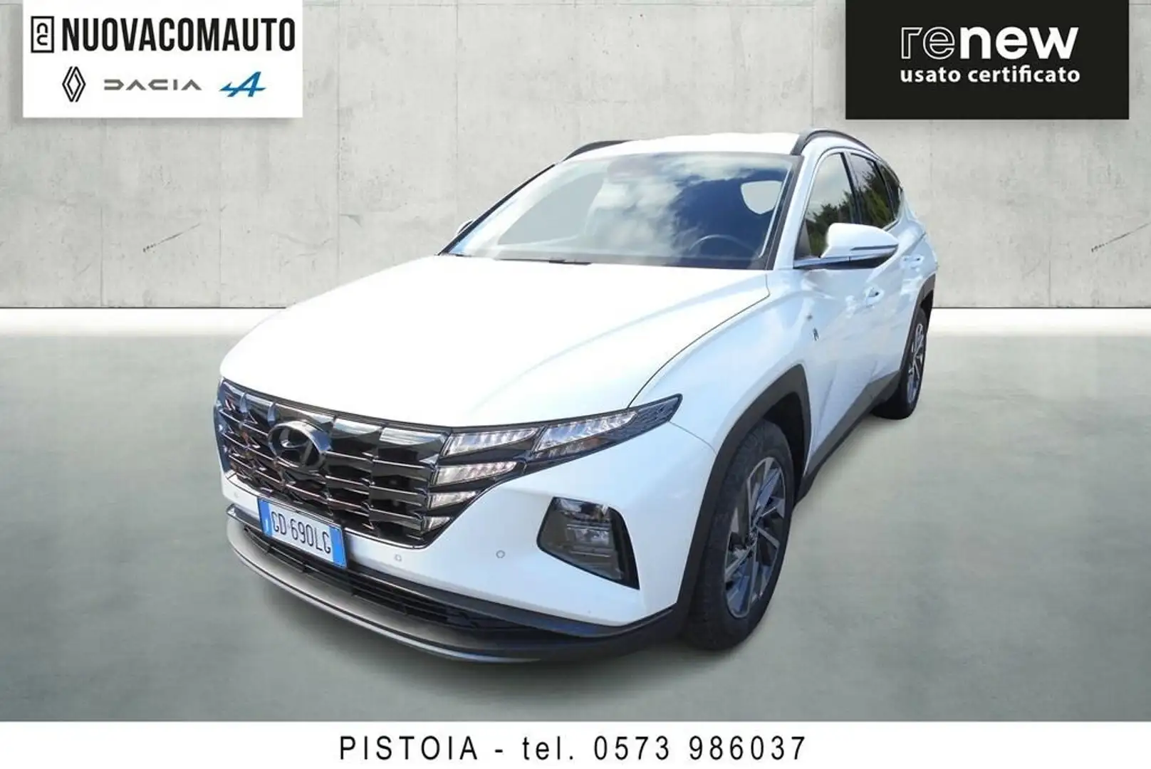 Hyundai TUCSON 1.6 t-gdi Xline Drive Assist Pack 48V 2wd imt Bianco - 1