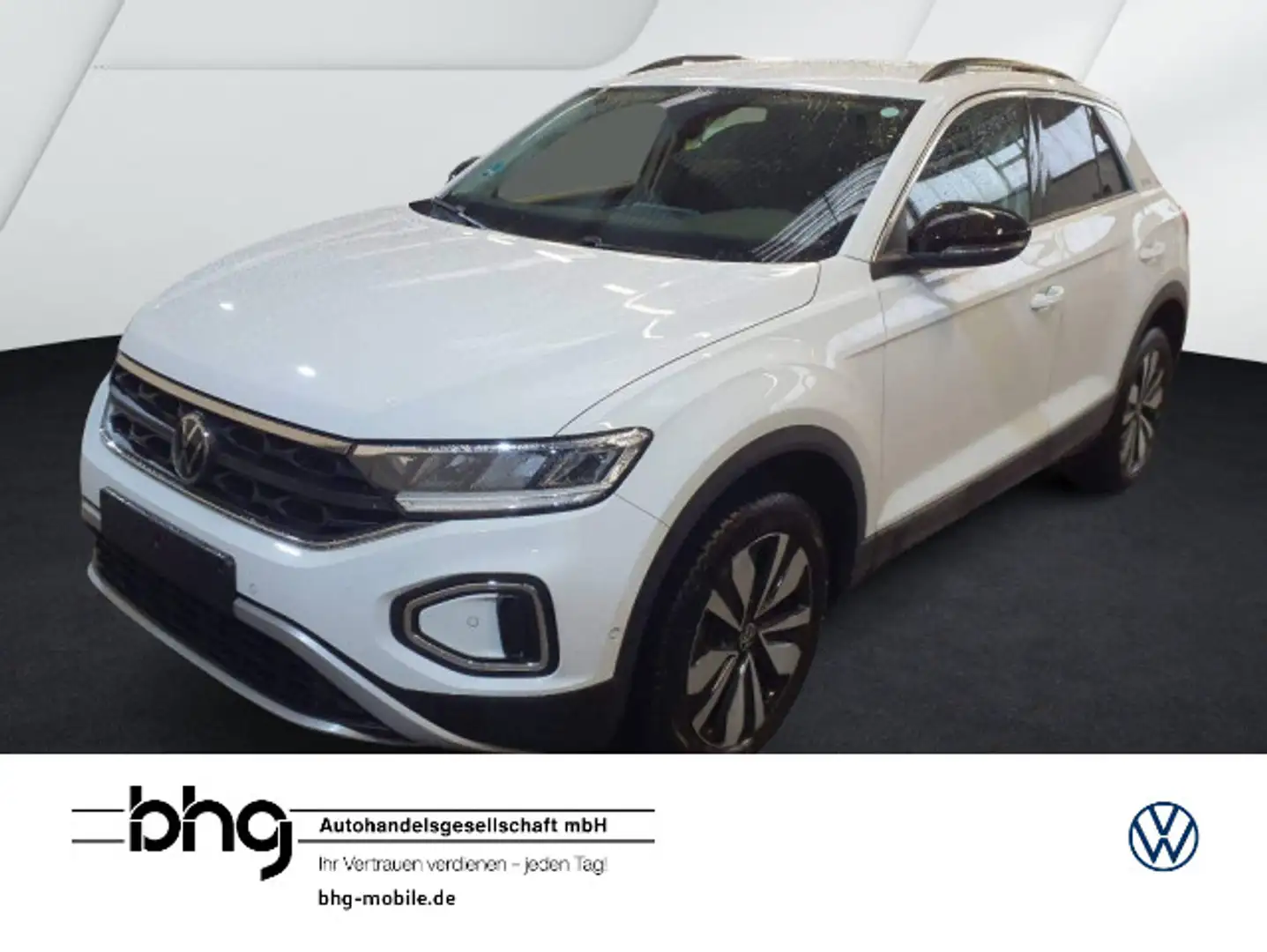 Volkswagen T-Roc 1.0 TSI Life SHZ ACC LED NAVI DAB Weiß - 1