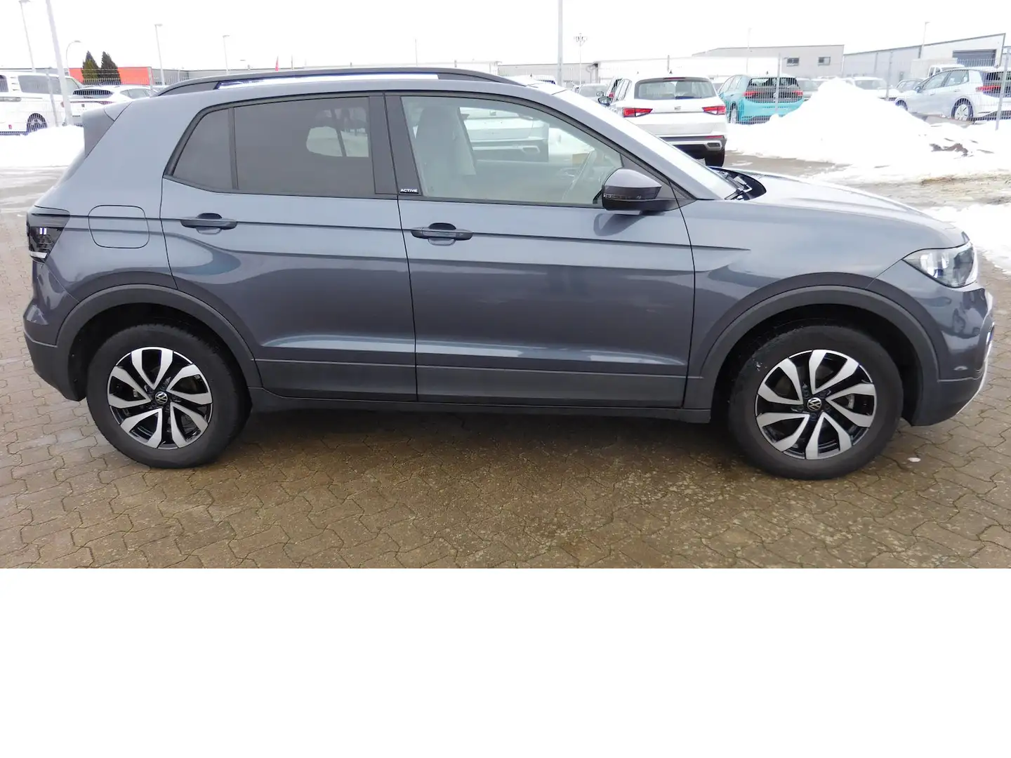 Volkswagen T-Cross 1.0 Style BMT TSI Klima Navi Gris - 2