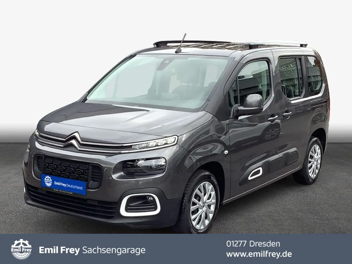 Citroen Berlingo M PureTech 130 EAT8 FEEL wenig KM Grijs - 1