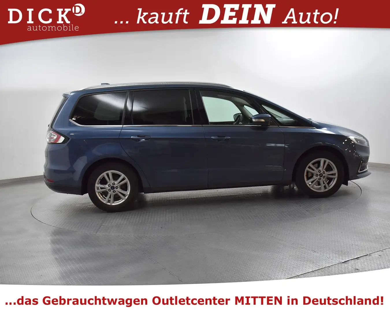 Ford Galaxy 2.0d Aut Titan NAVI+KAMER+LED+AHK+ACC+SHZ Azul - 2