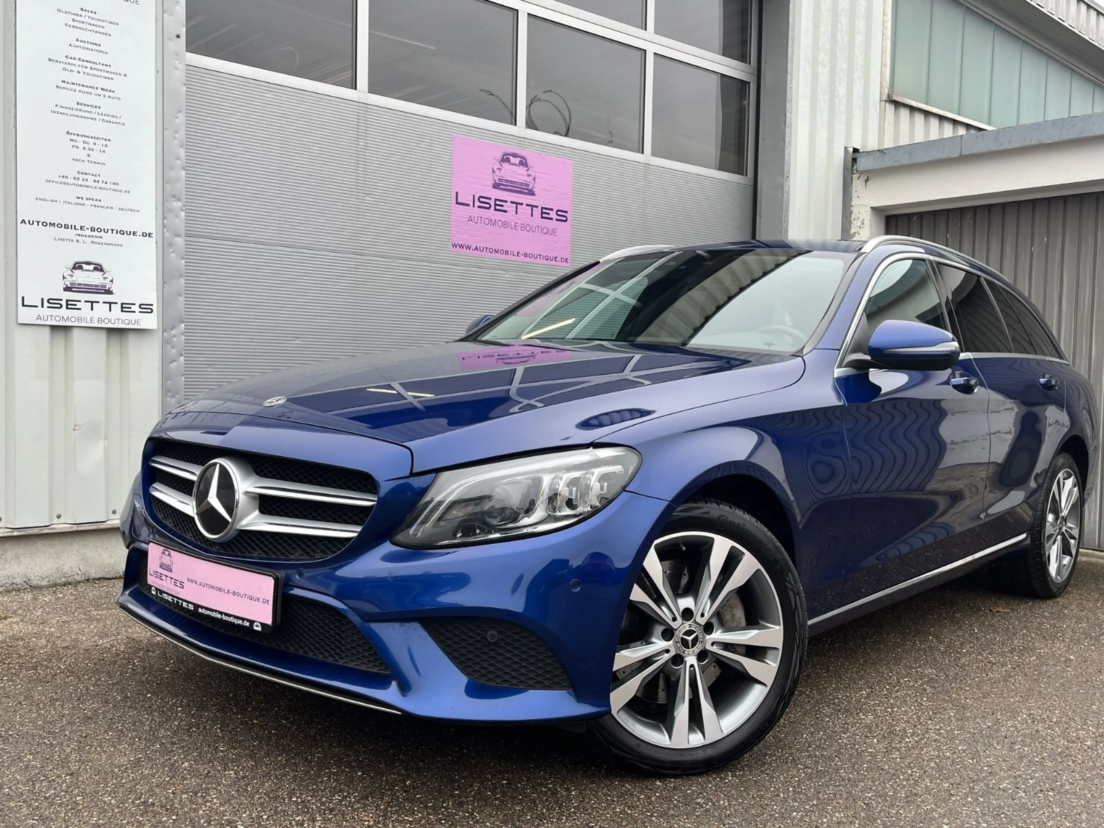 Mercedes-Benz C 400 T 4Matic *BURMESTER*Business*LED*DAB*AHK* — photo 8