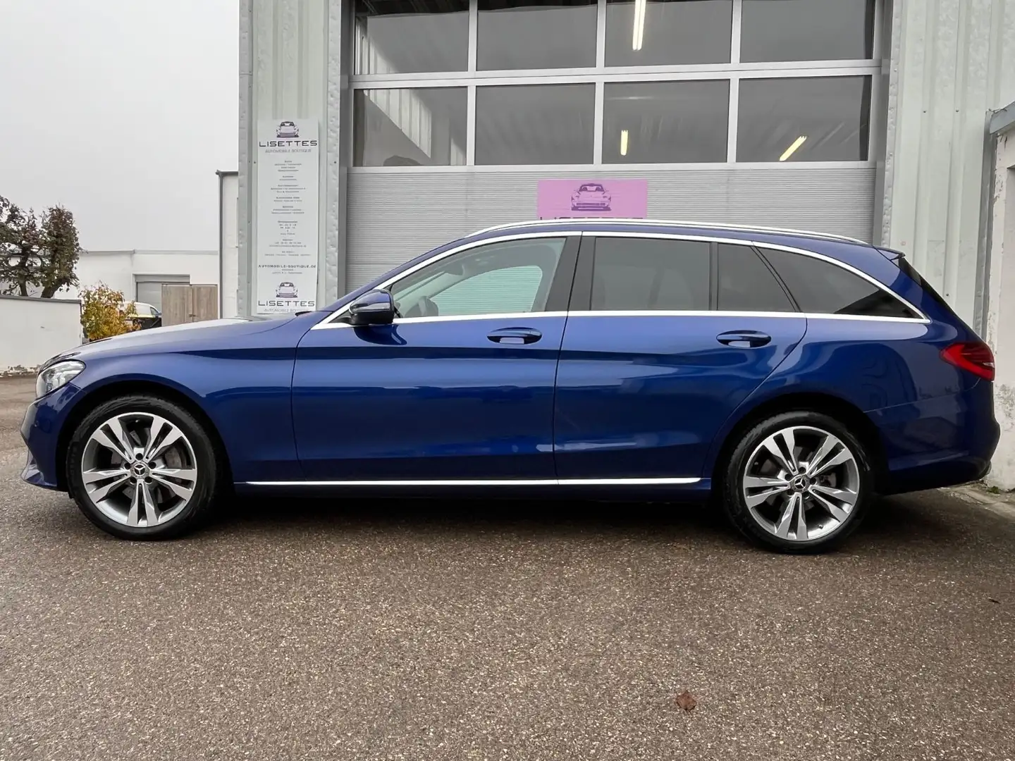 Mercedes-Benz C 400 T 4M*BURMESTER*Business*LED*DAB*AHK*3,99% Blau - 2