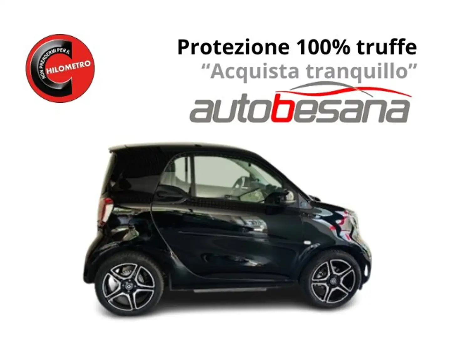 smart forTwo eq 4,6kW Nero - 1