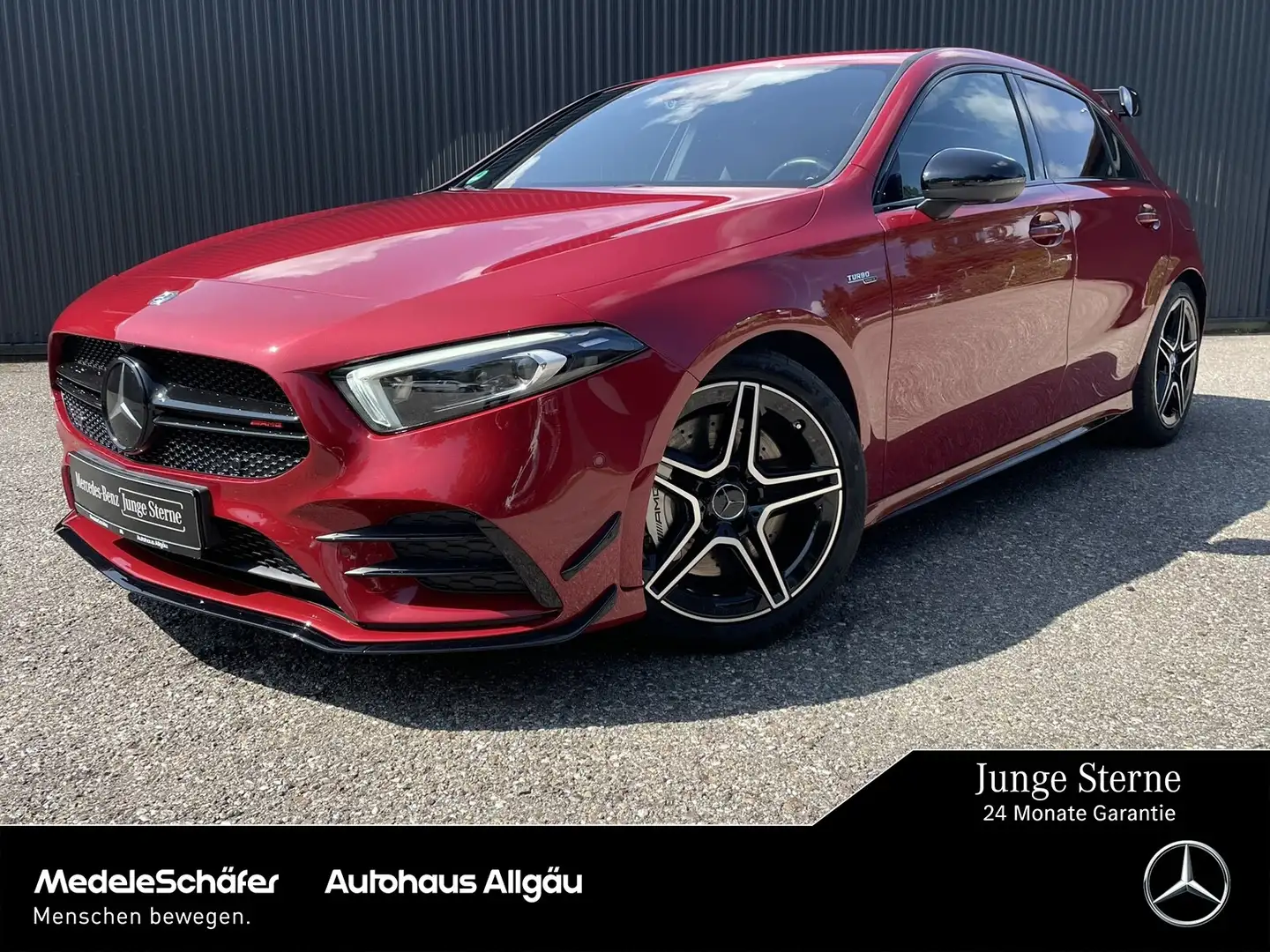 Mercedes-Benz A 35 AMG A 35 AMG 4M Night Aero PerformSitze Distr Burme Rot - 1