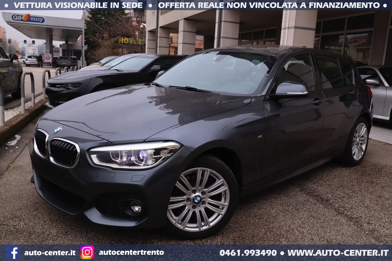 BMW 118 118d xDrive 5p Msport M-sport Grigio - 2