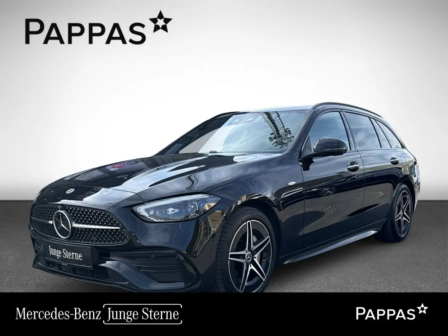 Mercedes-Benz C 300 de 4MATIC T-Modell mit EQ Hybrid Technologie Schwarz - 1