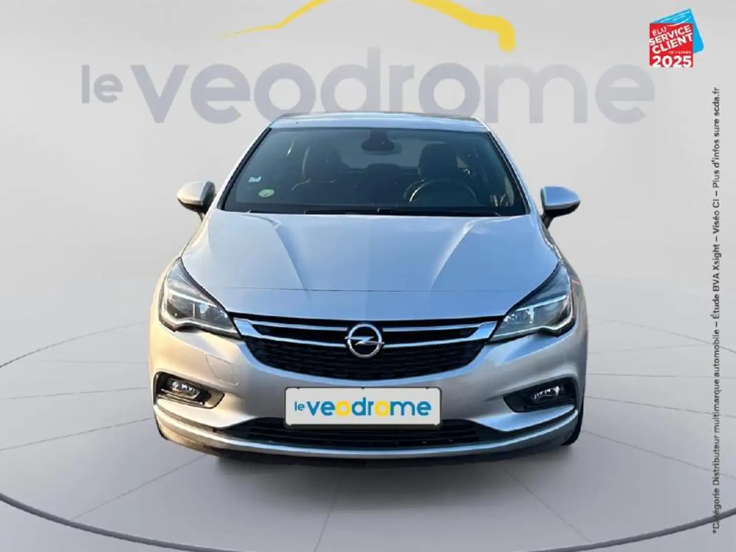Opel Astra 1.6 D 136ch Innovation Euro6d-T Gris - 2