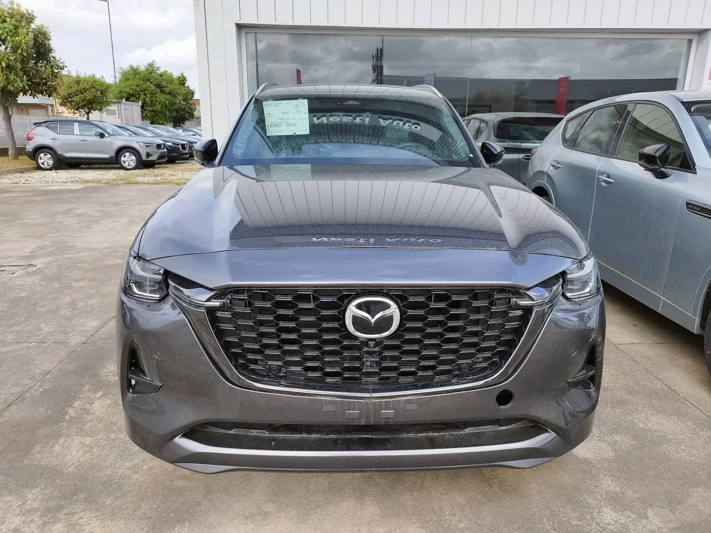 Mazda CX-80 3.3 m-hybrid boost Homura Plus awd auto Grigio - 2