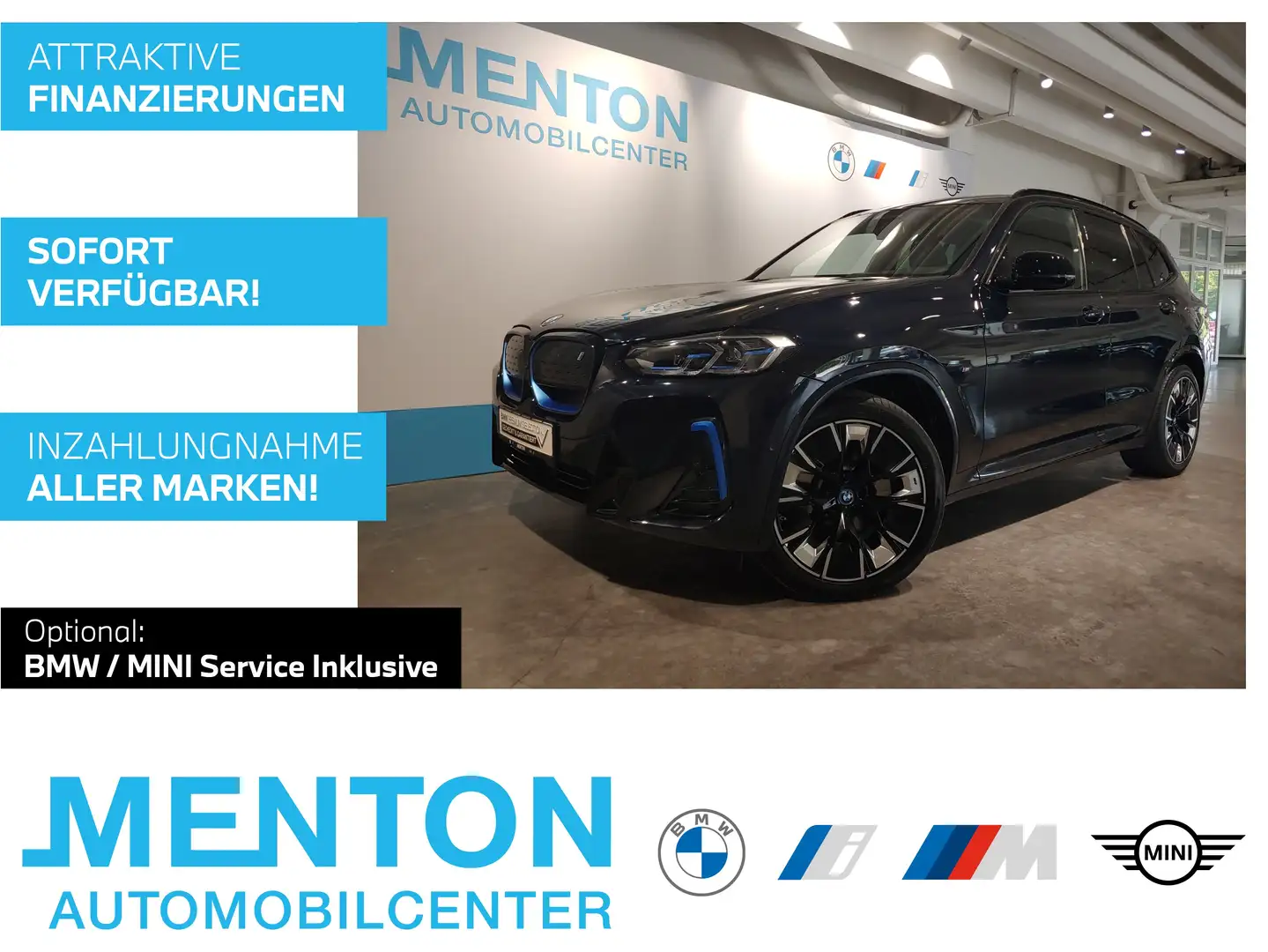 BMW iX3 Gestiksteuerung/Head-Up/HK/HiFi Schwarz - 1