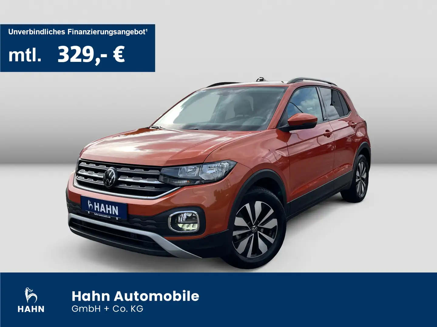 Volkswagen T-Cross MOVE 1,5TSI DSG AHK NAV ACC PARK SHZ APP Orange - 1
