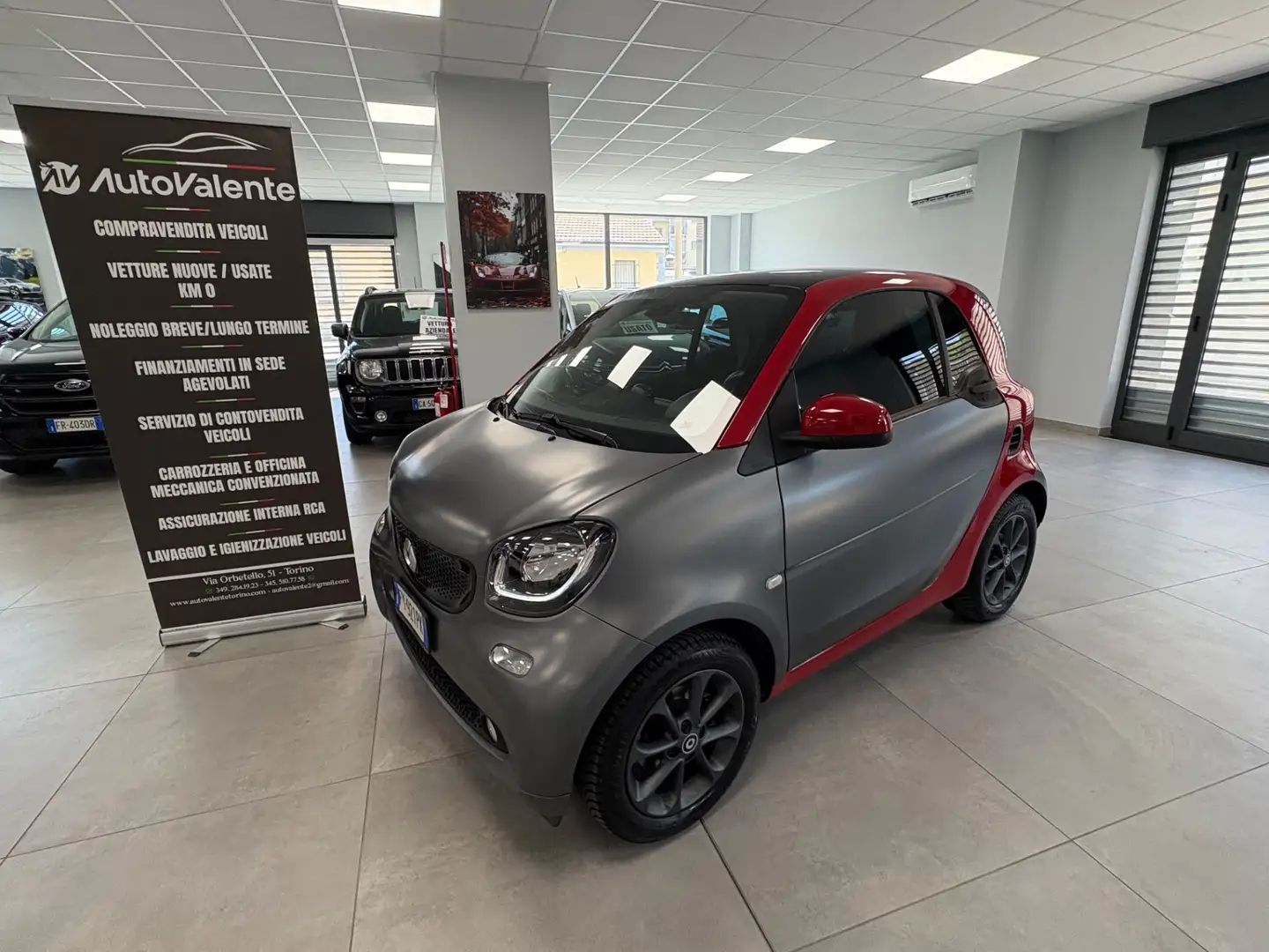 smart forTwo 70 1.0 twinamic Passion Grigio - 1