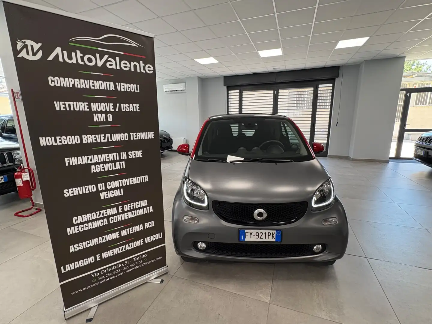 smart forTwo 70 1.0 twinamic Passion Grigio - 2