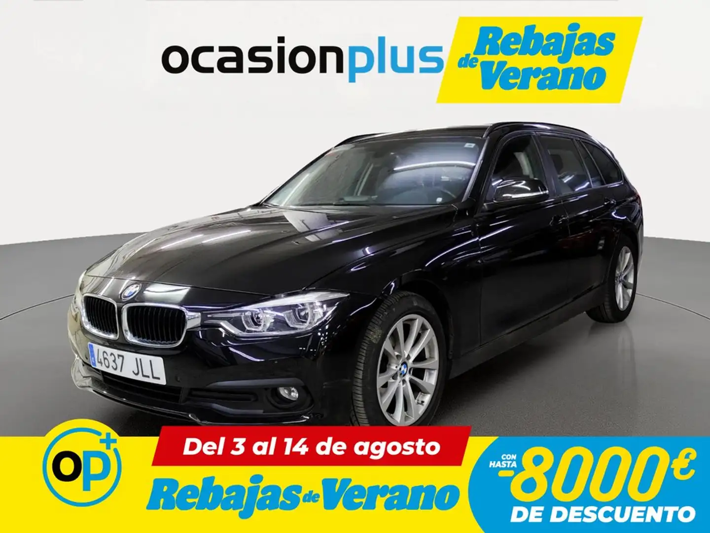BMW 320 320dA Touring Negro - 1