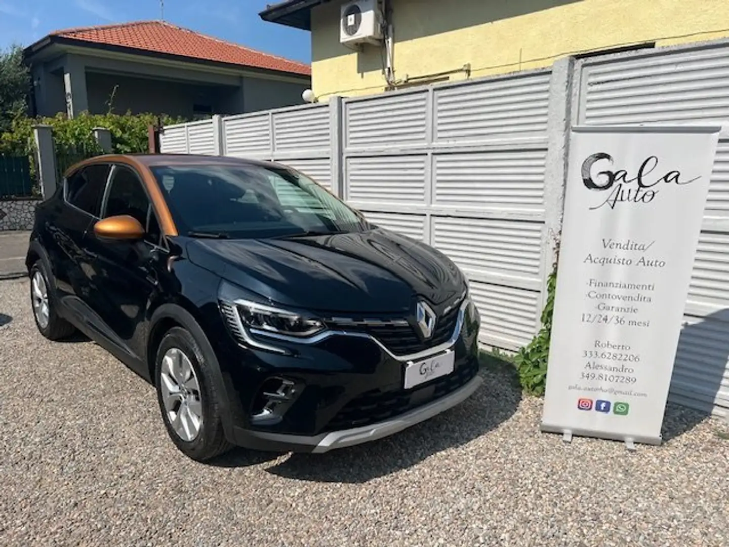 Renault Captur Captur II 2019 1.0 tce Intens Gpl 100cv my21 Zwart - 1