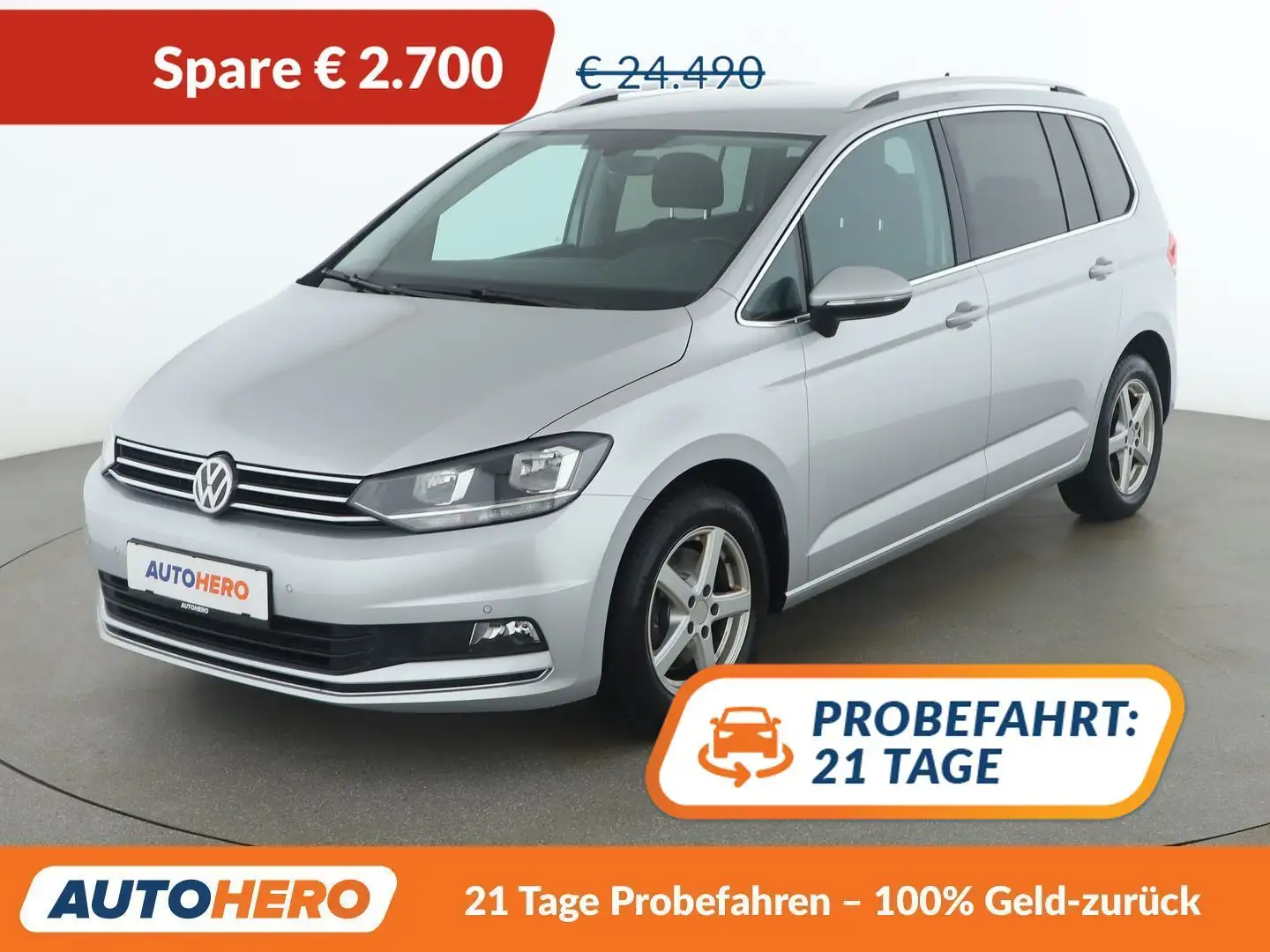 Volkswagen Touran 1.5 TSI ACT Highline BlueMotion Grau - 1