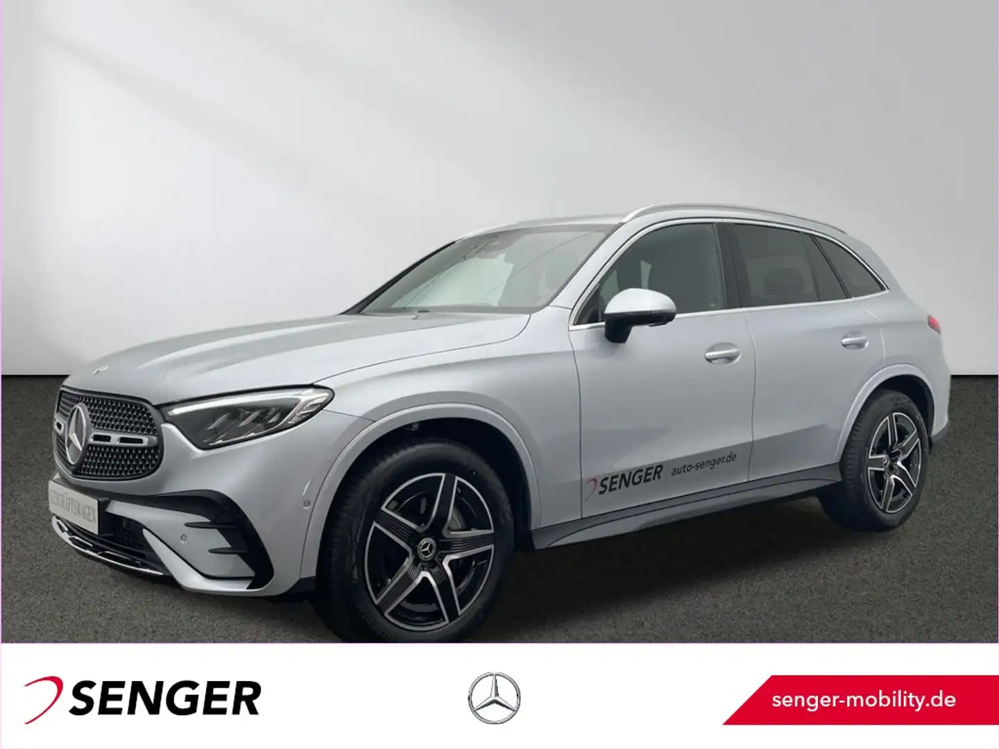 Mercedes-Benz GLC 220 d 4M AMG Line AHK Totwinkel 360°Kamera Plateado - 1