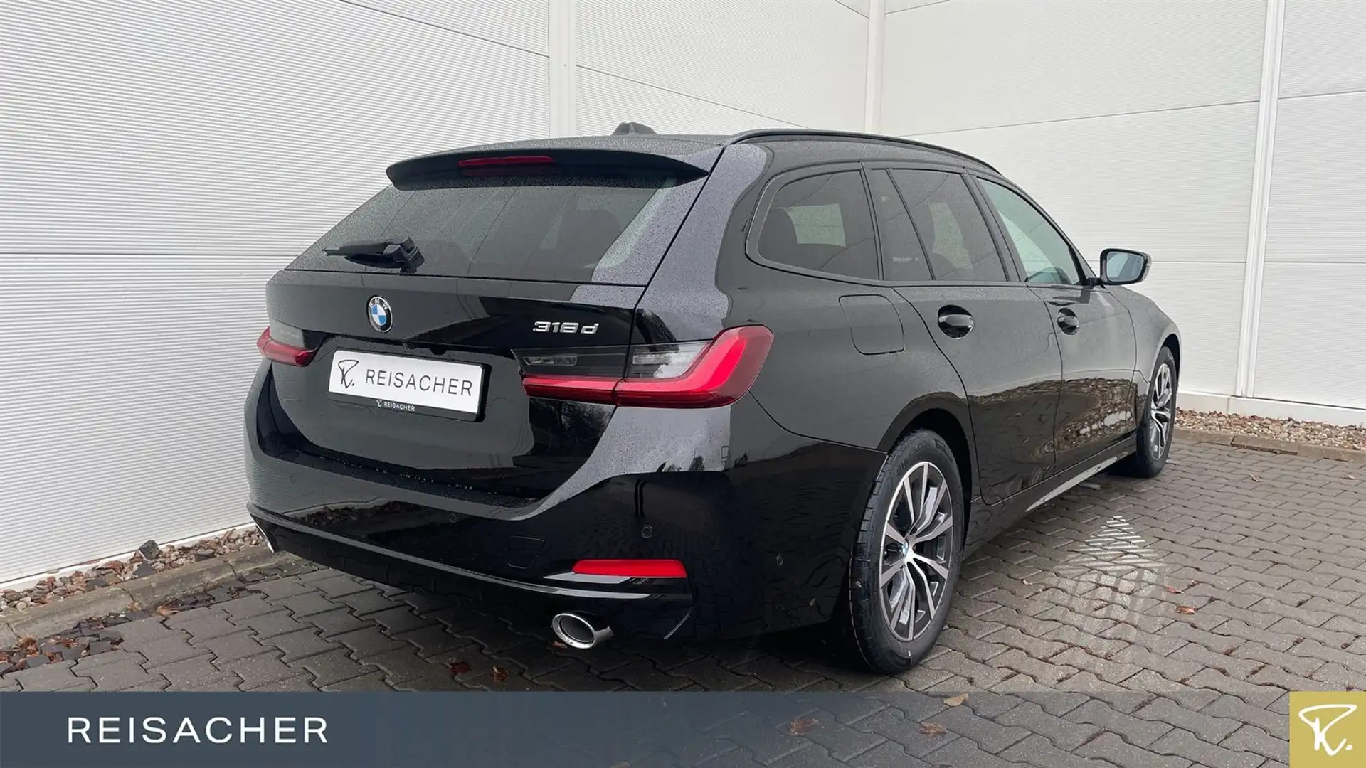 BMW 318 d A Tou AHK,Autom Noir - 2